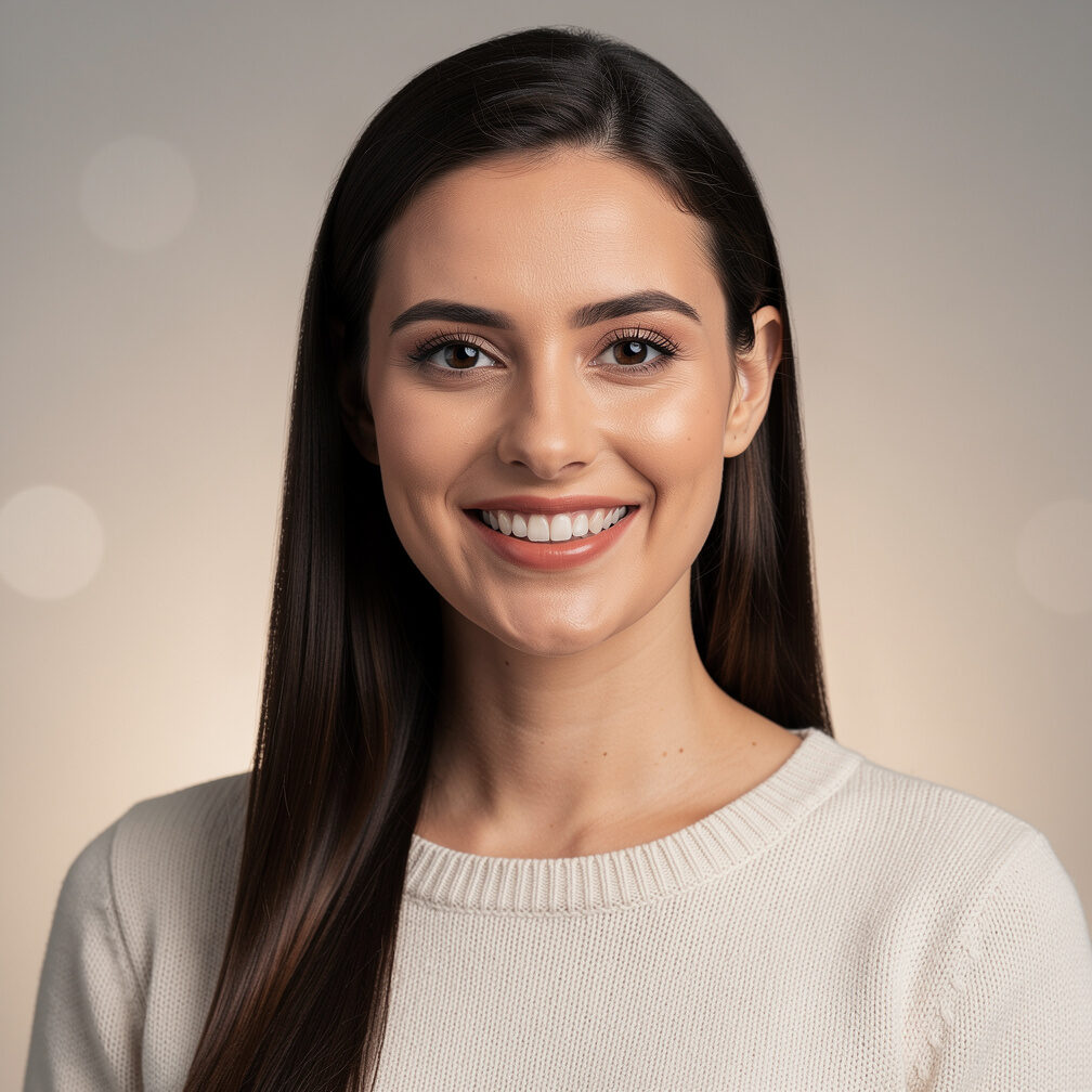 Portrait d'une cliente satisfaite responsable marketing suisse