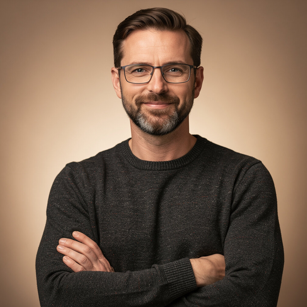 Portrait professionnel d'un ingénieur du son suisse
